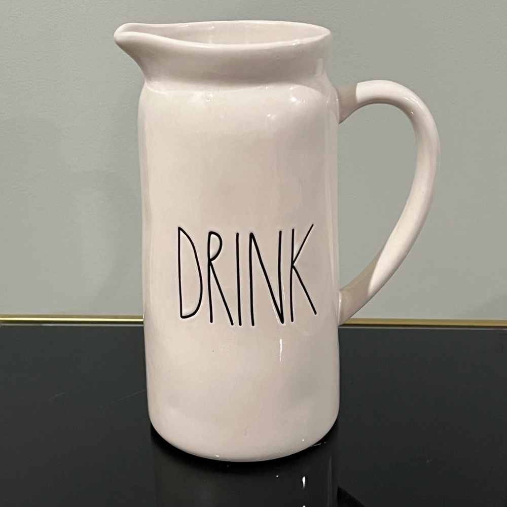White Ceramic Pitcher
